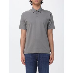 Zanone Polo Shirt Men Grey